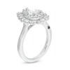 Thumbnail Image 2 of Previously Owned - Marilyn Monroe™ Collection 1.45 CT. T.W. Pear-Shaped Diamond Frame Engagement Ring in 14K White Gold