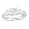 Thumbnail Image 1 of Previously Owned -  1.00 CT. T.W. Princess-Cut Diamond Engagement Ring in 14K White Gold