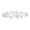 Thumbnail Image 4 of Previously Owned -  1.00 CT. T.W. Princess-Cut Diamond Engagement Ring in 14K White Gold