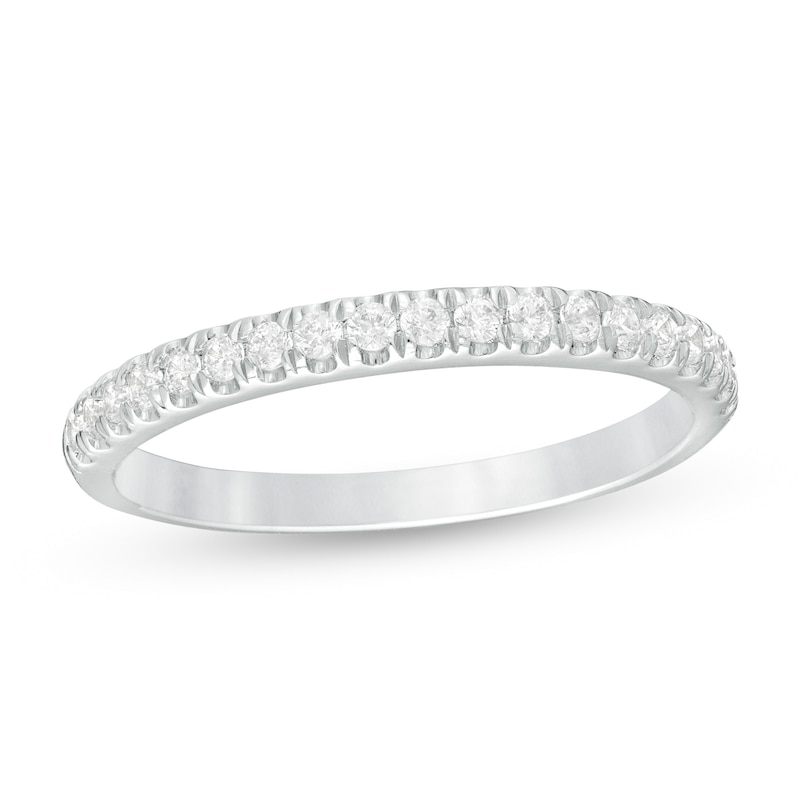 Previously Owned - 0.25 CT. T.W. Lab-Created Diamond Band in 14K White Gold (F/SI2)|Peoples Jewellers