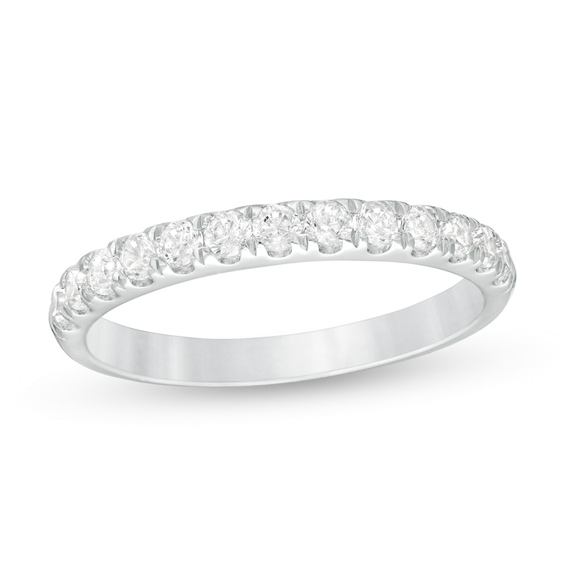 Previously Owned - 0.50 CT. T.W. Lab-Created Diamond Band in 14K White Gold (F/SI2)|Peoples Jewellers