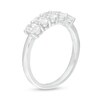 Thumbnail Image 3 of Previously Owned - 1.00 CT. T.W. Oval Lab-Grown Diamond Five Stone Anniversary Band in 14K White Gold (F/SI2)