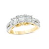 Thumbnail Image 0 of Previously Owned - 1.00 CT. T.W. Diamond Past Present Future® Engagement Ring in 10K Gold