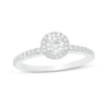 Thumbnail Image 1 of Previously Owned - 0.75 CT. T.W. Diamond Frame Engagement Ring in 14K White Gold