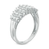 Thumbnail Image 1 of Previously Owned - 0.50 CT. T.W. Diamond Multi-Row Anniversary Band in 10K White Gold