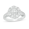 Thumbnail Image 0 of Previously Owned - Marilyn Monroe™ Collection 1.23 CT. T.W. Diamond Frame Engagement Ring in 14K White Gold
