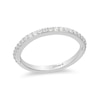 Thumbnail Image 1 of Previously Owned - Enchanted Disney Princess 0.18 CT. T.W. Diamond Band in 14K White Gold