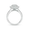 Thumbnail Image 4 of Previously Owned - 1.50 CT. T.W. Diamond Pear-Shaped Double Frame Engagement Ring in 10K White Gold