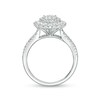 Thumbnail Image 4 of Previously Owned - 1.50 CT. T.W. Diamond Pear-Shaped Double Frame Engagement Ring in 10K White Gold