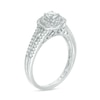 Thumbnail Image 1 of Previously Owned - 0.50 CT. T.W. Diamond Swirling Frame Engagement Ring in 14K White Gold (I/I2)