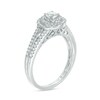 Thumbnail Image 2 of Previously Owned - 0.50 CT. T.W. Diamond Swirling Frame Engagement Ring in 14K White Gold (I/I2)