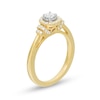 Thumbnail Image 3 of Previously Owned - 0.40 CT. T.W. Diamond Frame Engagement Ring in 10K Gold