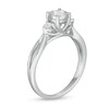 Thumbnail Image 3 of Previously Owned - 0.50 CT. T.W. Diamond Past Present Future® Split Shank Engagement Ring in 10K White Gold