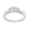 Thumbnail Image 3 of Previously Owned - 0.45 CT. T.W. Diamond Past Present Future® Engagement Ring in 10K White Gold