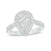 Thumbnail Image 1 of Previously Owned - Vera Wang Love Collection 1.69 CT. T.W. Pear-Shaped Diamond Engagement Ring in 14K White Gold