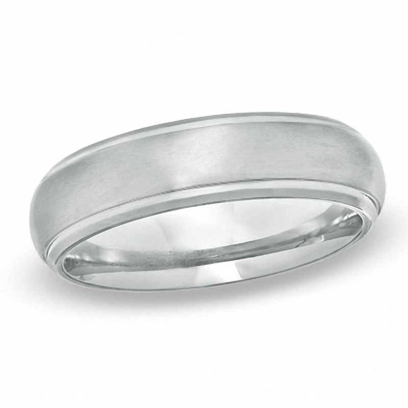Main Image 1 of Previously Owned - 6.0mm Wedding Band in Titanium