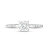 Thumbnail Image 2 of Previously Owned - Adrianna Papell 0.70 CT. T.W. Diamond Collar Engagement Ring in 14K White Gold (F/I1)
