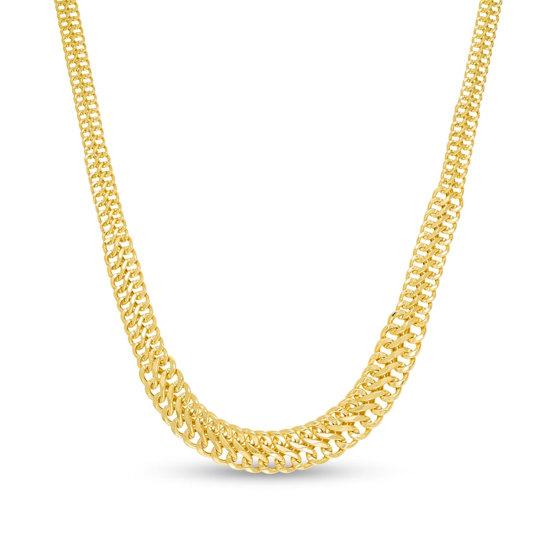 Previously Owned - Graduated S-Link Chain Necklace in 14K Gold - 18"|Peoples Jewellers