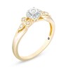 Previously Owned - Cherished Promise Collection™ 0.10 CT. T.W. Diamond Tri-Sides Promise Ring in 10K Gold