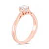 Thumbnail Image 2 of Previously Owned - 0.50 CT. T.W. Diamond Frame Engagement Ring in 14K Rose Gold (I/I1)