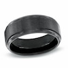 Thumbnail Image 1 of Previously Owned - 9.0mm Black Titanium Comfort Fit Wedding Band
