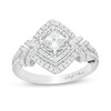 Thumbnail Image 0 of Previously Owned - Marilyn Monroe™ Collection 0.95 CT. T.W. Princess-Cut Diamond Engagement Ring in 14K White Gold