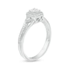 Thumbnail Image 2 of Previously Owned - 0.25 CT. T.W. Diamond Cushion Frame Promise Ring in 10K White Gold