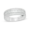 Thumbnail Image 0 of Previously Owned - Marilyn Monroe™ Collection 0.69 CT. T.W. Diamond Multi-Row Band in 14K White Gold