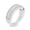 Thumbnail Image 1 of Previously Owned - Marilyn Monroe™ Collection 0.69 CT. T.W. Diamond Multi-Row Band in 14K White Gold