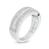 Thumbnail Image 1 of Previously Owned - Marilyn Monroe™ Collection 0.69 CT. T.W. Diamond Multi-Row Band in 14K White Gold