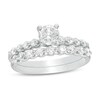 Thumbnail Image 0 of Previously Owned - Adrianna Papell 0.93 CT. T.W. Diamond Bridal Set in 14K White Gold (F/I1)