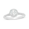 Thumbnail Image 1 of Previously Owned -  1.00 CT. T.W. Diamond Frame Engagement Ring in 14K White Gold (I/I1)