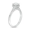 Thumbnail Image 2 of Previously Owned -  1.00 CT. T.W. Diamond Frame Engagement Ring in 14K White Gold (I/I1)