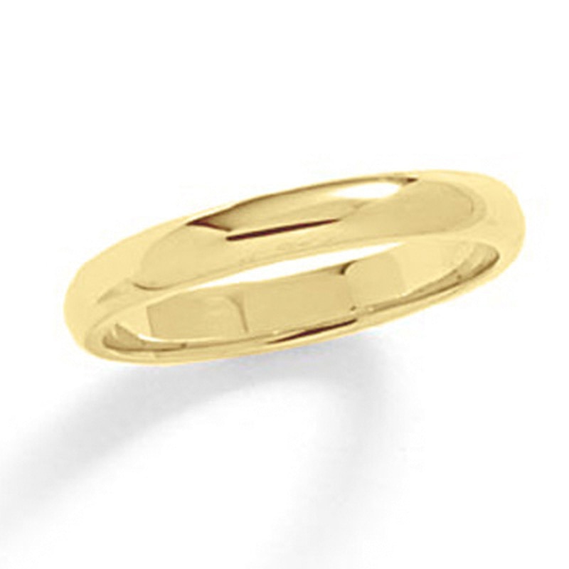 Previously Owned - Ladies' 3.0mm Comfort Fit 14K Gold Wedding Band
