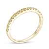 Thumbnail Image 3 of Previously Owned - Peridot Petite Stackable Band in 10K Gold