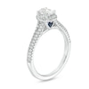 Thumbnail Image 2 of Previously Owned Vera Wang Love Collection 0.70 CT. T.W. Oval Diamond Split Shank Engagement Ring in 14K White Gold