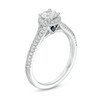 Thumbnail Image 1 of Previously Owned Vera Wang Love Collection 0.70 CT. T.W. Diamond Frame Split Shank Engagement Ring in 14K White Gold