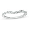 Thumbnail Image 1 of Previously Owned Vera Wang Love Collection 0.15 CT. T.W. Diamond Contour Wedding Band in 14K White Gold