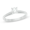 Thumbnail Image 1 of Previously Owned 0.50 CT. Diamond Solitaire Engagement Ring in 14K White Gold (J/I3)