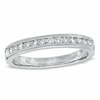 Thumbnail Image 0 of Previously Owned - 0.25 CT. T.W. Diamond Milgrain Band in 14K White Gold