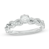 Thumbnail Image 0 of Previously Owned - 0.33 CT. T.W. Diamond Twist Shank Engagement Ring in 10K White Gold