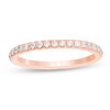 Thumbnail Image 0 of Previously Owned - Love's Destiny by Peoples 0.25 CT. T.W. Diamond Wedding Band in 14K Rose Gold (I/SI2)