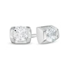 Thumbnail Image 1 of Previously Owned - 0.50 CT. T.W.  Diamond Solitaire Stud Earrings in 14K White Gold (I/I1)