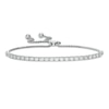 Thumbnail Image 1 of Previously Owned - 0.95 CT. T.W. Lab-Grown Diamond Tennis Bolo Bracelet in 14K White Gold (F/SI2) - 9.0"