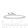 Thumbnail Image 3 of Previously Owned - 0.95 CT. T.W. Lab-Grown Diamond Tennis Bolo Bracelet in 14K White Gold (F/SI2) - 9.0"