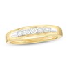 Thumbnail Image 0 of Previously Owned - 0.25 CT. T.W. Diamond Five Stone Ring in 14K Gold