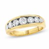 Thumbnail Image 0 of Previously Owned - Ladies' 1.00 CT. T.W. Diamond Graduated Five Stone Wedding Band in 14K Gold
