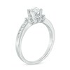 Thumbnail Image 2 of Previously Owned - 0.50 CT. T.W. Diamond Past Present Future® Engagement Ring in 14K White Gold (I-J/I2)