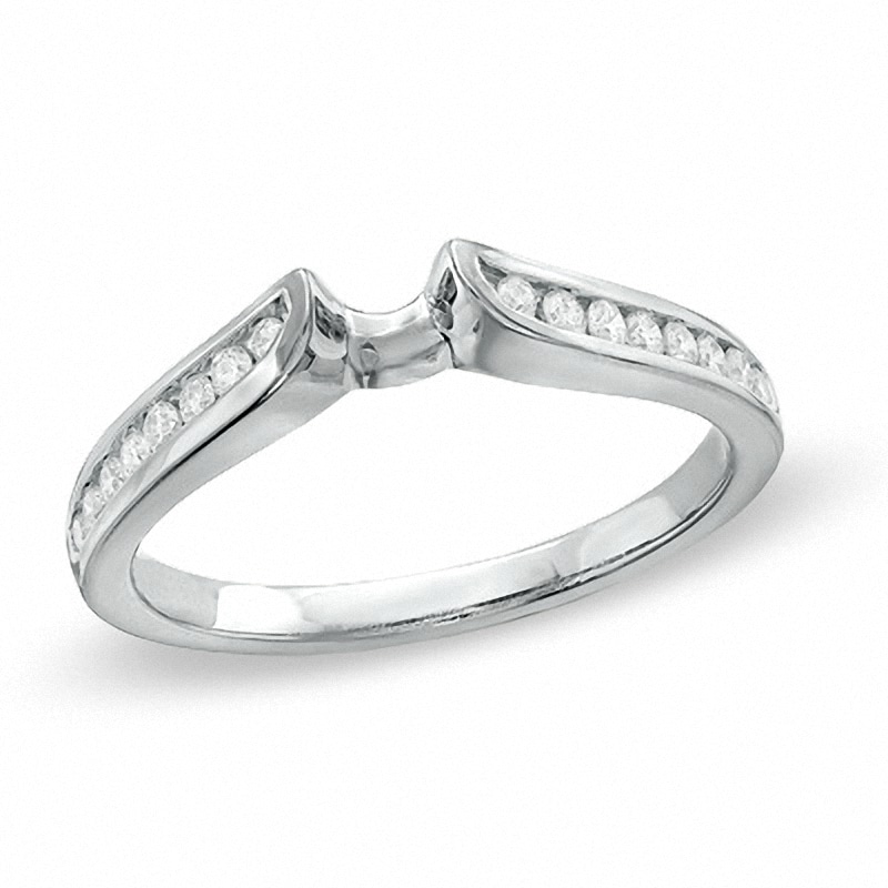 Previously Owned - 0.20 CT. T.W. Prestige Diamond Solitaire Enhancer in 14K White Gold