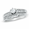 Previously Owned - 0.50 CT. T.W. Diamond Bridal Set in 14K White Gold